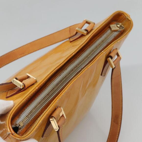 LOUIS VUITTON Monogram Vernis Houston Hand Bag Gris M91053 - Picture 6 of 12